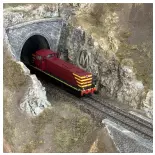 Locomotive diesel 851 - Ree Modèles JM-011 - HO 1/87 - CFL - Ep III - Analogique
