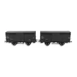 Set 2 Wagons primeurs ex-10T Type 2 & 3 REE Modèles WB743 - HO 1/87 - PLM - EP III