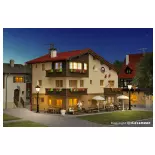 Hôtel Baren - 180x140x120mm - Kibri 38827 - HO 1/87 