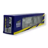 Coffret de 2 Wagons Citernes - SNCF - SHELL - Métal et Noir - REE MODELES WB706 - HO : 1/87 