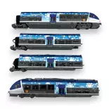 AGC B 81621/81622 Doppeltriebwagen Paca Aix - LS Models 10392S - HO 1/87 - SNCF - Ep VI - Digitaler Sound - 2R