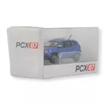 Dacia Duster II vehicle - metallic blue - SAI 7381 - HO 1/87