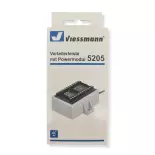 Viessmann 5205 power module with plug-in rail - All scales