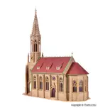 Stuttgart-Berg City Church VOLLMER 43739 - HO 1/87