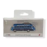 Autocar Setra S8 Touropa - bleu - LEMKE 4455 - N 1/160 -