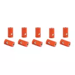 10 female electrical connectors - Viessmann 6884