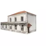 Saint-Claude 1st Class "PLM" Railway Station - Model Railway Wood 101022 - HO 1/87