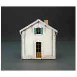 Maison de garde barrières PLM Bois Modelisme 205001 - N 1/160