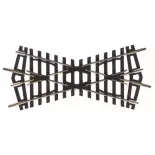 Croisement - Traverses Bois 119mm/30° PIKO 55241 | HO 1/87 | Code 100