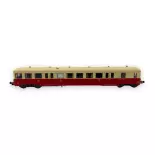 Remorque d'autorail ZR 27113 - R37 H0 41250 - HO 1/87 - SNCF - Ep III - Analogique - 2R