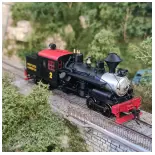 Heisler 2 bogie steam locomotive RIVAROSSI 2880 - HO 1/87 - EP III