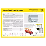 Citroen C4 Fire Brigade - Heller 80733 - 1/24 