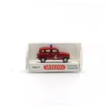 Voiture de pompiers Renault R4 - SAI 2216 / WI 022447 - HO 1/87