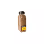 Fine brown ballast - Woodland Scenics B1372 - 945 mL - All scales