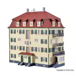 Immeuble d'appartements avec balcon - Kibri 38354 - HO 1/87
