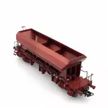 Wagon Trémie F70 Uas à Ballast REE Modèles WB681 - HO : 1/87 - SNCF - EP V