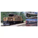 Locomotive électrique Ge6/6 I 415 + 4 voitures - Kato K10-1987 - N 1/160 - RhB - Ep IV - Analogique - 2R