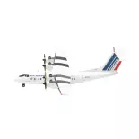 Aircraft DHC-7 Air France De Havilland Canada - G-BRYA "Ville de Paris" - Herpa 572644 - 1/200