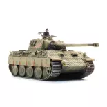 Équipage de char de la Wehrmacht - 4 personnages sans jambes - ARTITEC 5720010 - 1/72  