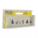 Set van 6 reizigers NOCH 36218 - N : 1/160