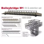 Pont standard du pont Bailey - Artitec 1870140 - HO 1/87 