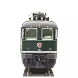 Locomotive électrique Re 6/6 DCC SON FLEISCHMANN 734190 - N 1/160 - CFF - EP IV