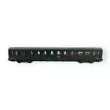 Voiture Allégée "ETAT" - REE MODELES REVB477 - VERT 301 - SNCF - EP.IV - HO 1/87