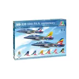 Coffret de 3 Avions MB 339 Frecce Tricolori - ITALERI I1461 - 1/72