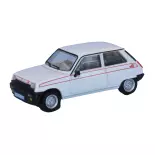 Renault 5 Alpine SAI 7022 - HO : 1/87 - Voiture miniature