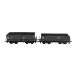 Set de 2 wagons trémies "U.C.P.M.I." - LS Models 31107 - HO : 1/87 - SNCF - EP V