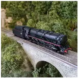 150 X Class Heavy Steam Locomotive MARKLIN 39744 - SNCF - HO 1/87 - EP III
