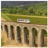 Locomotive diesel BB 67416 En Voyage - Azar Models L01-EV1A - Z 1/220 - SNCF - Ep V - Analogique - 2R