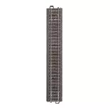 Rail droit Marklin 24229 - 229,3 mm - HO : 1/87 - Code 83 - Voie C