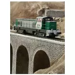 Locomotive Diesel BB63789 FRET Dépôt de Lyon-Vaise - Analogique R37 HO41107 SNCF - HO - EP V