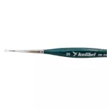 Kolinsky sable brush - Lacquered handle N°3-0 - KOLIBRI 0555/3-0