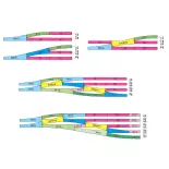 Weiche rechts Wr15 - R 873,5 mm- 15° Roco 42535 HO 1/87 - Code 83 [ROCO LINE].