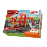 Fire station with sound and light MARKLIN MY WORLD 72219 - HO 1/87