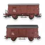 Vagones de mercancías tipo Gr - MARKLIN 46067 - NSB - HO 1/87 - EP III