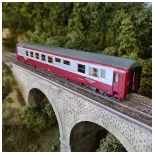 Restaurantrijtuig Vru "Grill Express" - prototype - LS MODELS 40158 - SNCF - HO 1/87