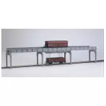 Funktionelle Entladebrücke PIKO 61122 - HO 1: 87