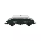 Milchwagen Edelstahl Novateur Modelle 50000 grün lackiert - HO 1/87 - SNCF - EP III