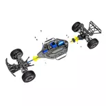 Slash 4x4 VXL HD Clipless TSM RTR - Traxxas 68386-4-GRN - 1/10