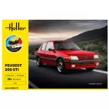 Starter Kit Peugeot 205 GTI - Heller 58705 - 1/24