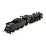 Locomotora de vapor 4-141 E 425 REE Modelo MB127SAC - HO : 1/87 - SNCF - EP III
