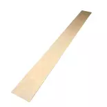 Planche de Balsa 2,5 mm - Occre CHBA2.5 - 100x1000 mm