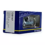  1972 Renault 5 TL Azul claro EDF REE MODELES CB 147 - HO 1/87