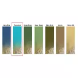 Teinte turquoise pour résine - Woodland Scenics CW4520 - Toutes échelles - 59,1 mL