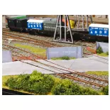 2 Barrières PN Roulantes + 2 Pivotantes - Régions et Compagnies VOI004 - HO 1/87