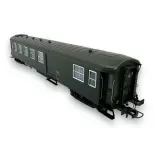 Voiture métallisée Ex-PLM REE Modèles VB467 vert 306 - HO 1/87 - SNCF - EP V / VI