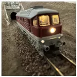 Locomotive diesel 132 483-9 - Arnold HN2599S - N 1/160 - DR - EP IV - DCC Son